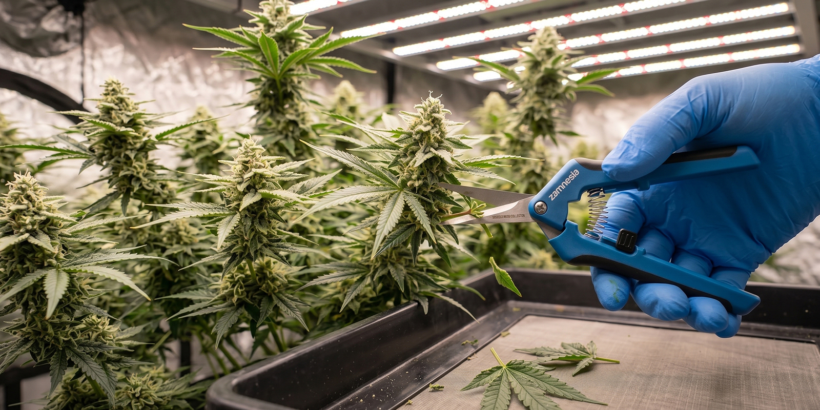 What is cannabis pruning?