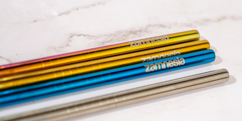 Metal Drinking Straws (Zamnesia) Metal Drinking Straws (Zamnesia)