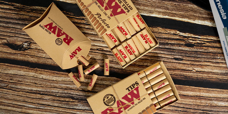Rolling Tips Raw Pre-Rolled