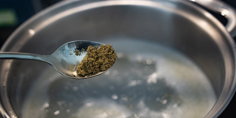 Add Your Chai Spice Blend To The Butter/water/cannabis Mixture