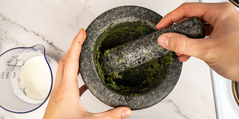 Grind Into A Fine Paste