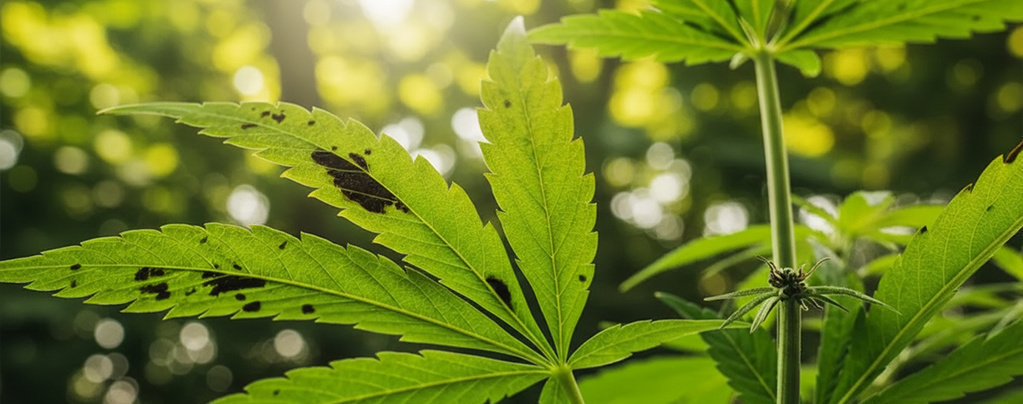 Black spots on cannabis leaves: What they mean and how to fix them