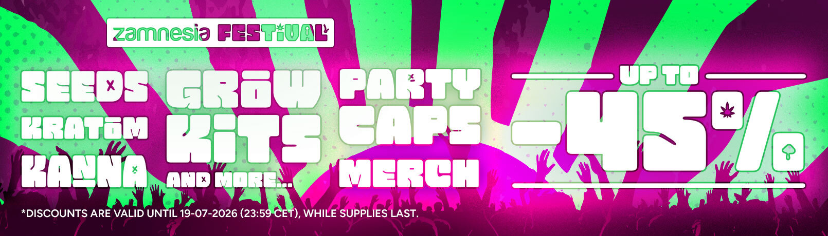 Zamnesia Festival ZF Offerpage UK_offer