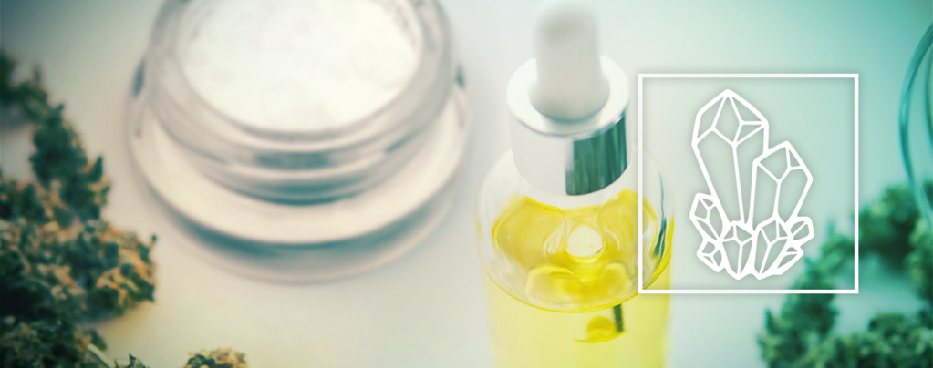 CBD Oil With CBD Crystals